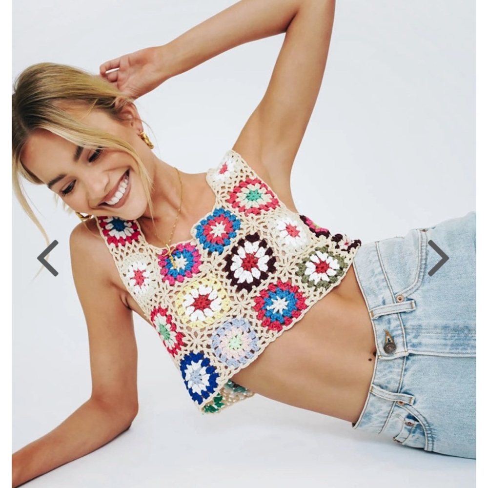 Verge Girl Summer Calling Crochet Top